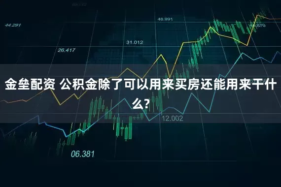 金垒配资 公积金除了可以用来买房还能用来干什么?